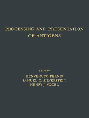 cover image of Processing and Presentation of Antigens